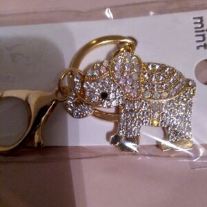 Elephant Keychain Accessory